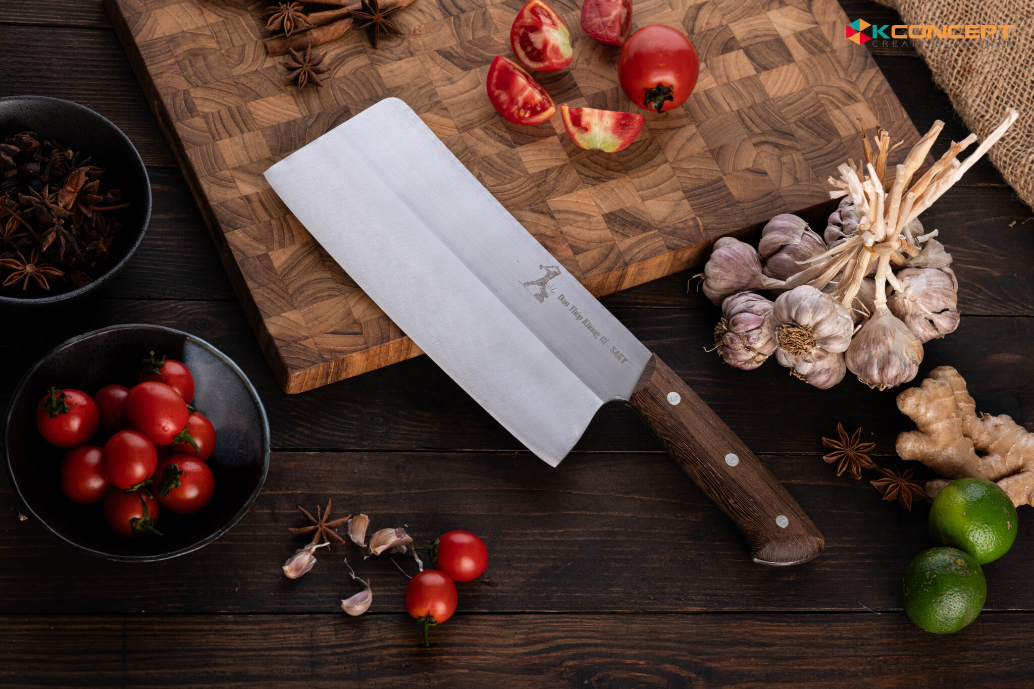 Chụp Ảnh Sản Phẩm Concept – Packshot – Dao Shaky