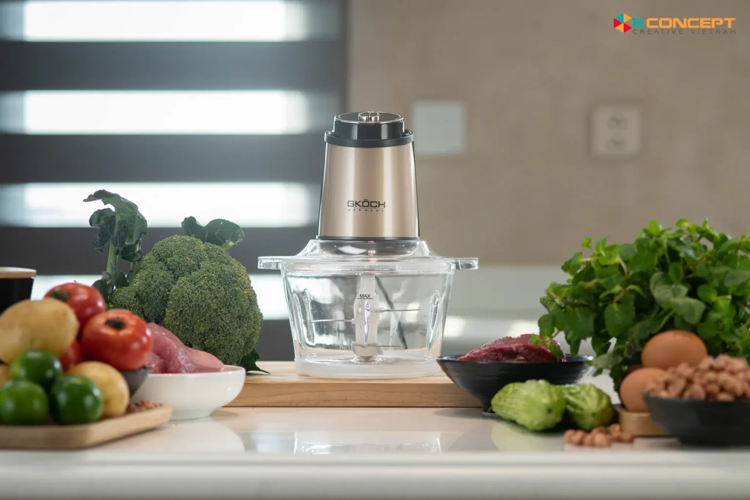 Chụp Ảnh Sản Phẩm Concept – Packshot – Đồ Gia Dụng Gkoch