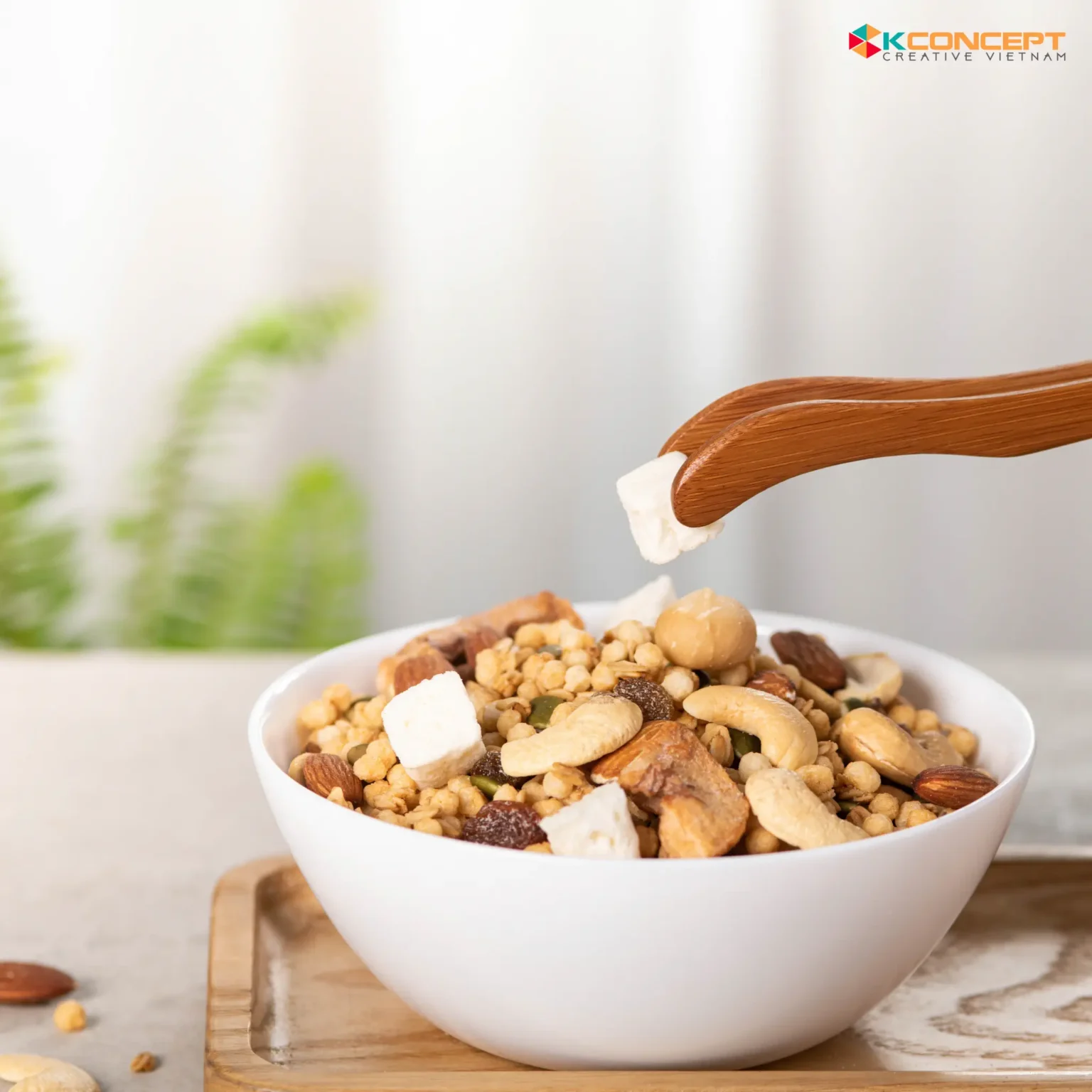 Chụp Ảnh Sản Phẩm Concept – Packshot – Ngũ Cốc Granola