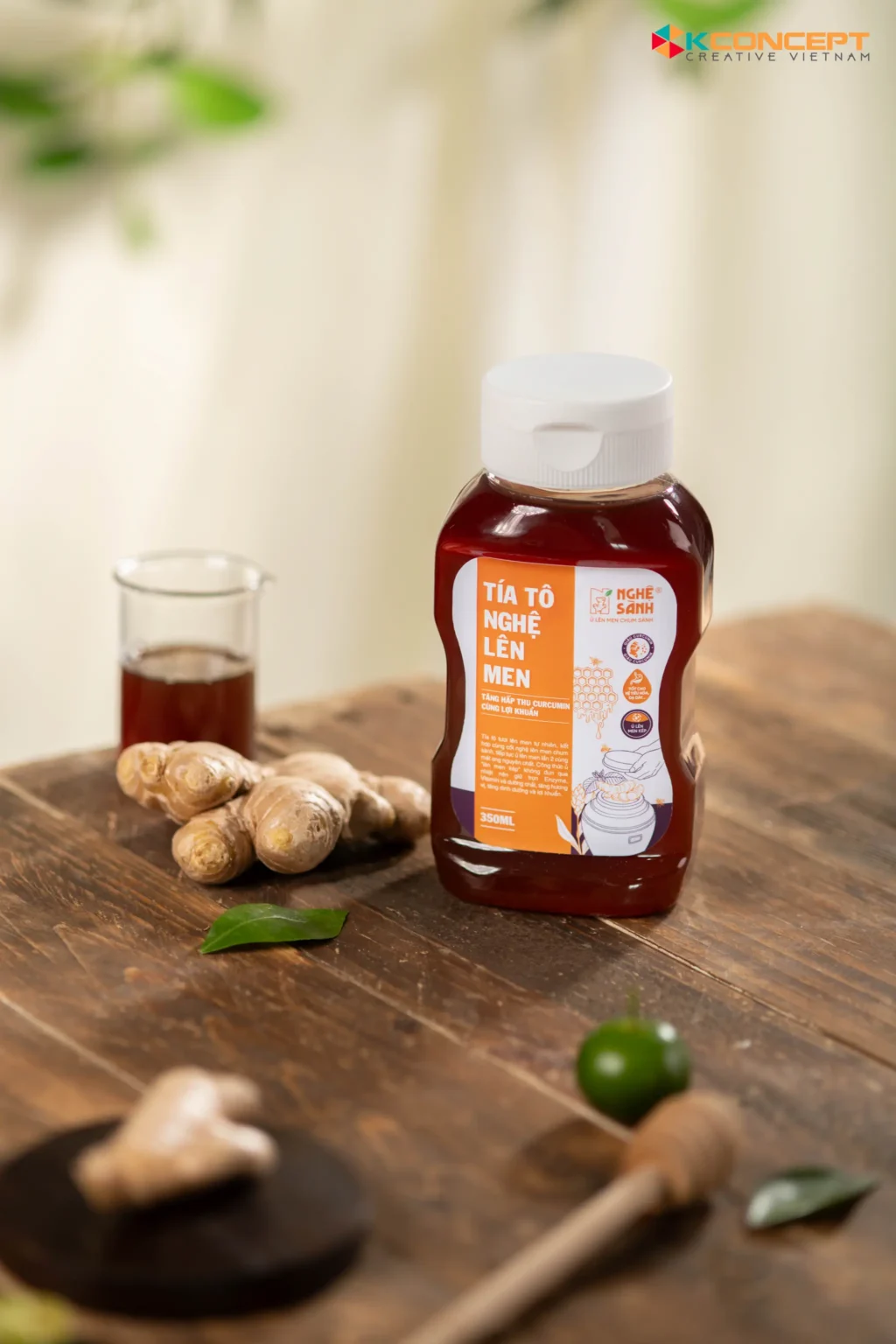 Chụp Ảnh Sản Phẩm Concept – Packshot – Mật Ong Bimore