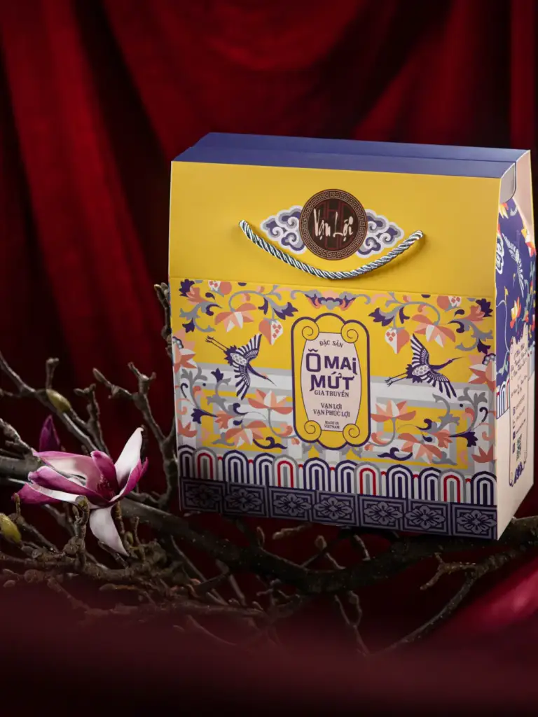 Chụp Ảnh Sản Phẩm Concept – Packshot – Ô Mai Vạn Lợi