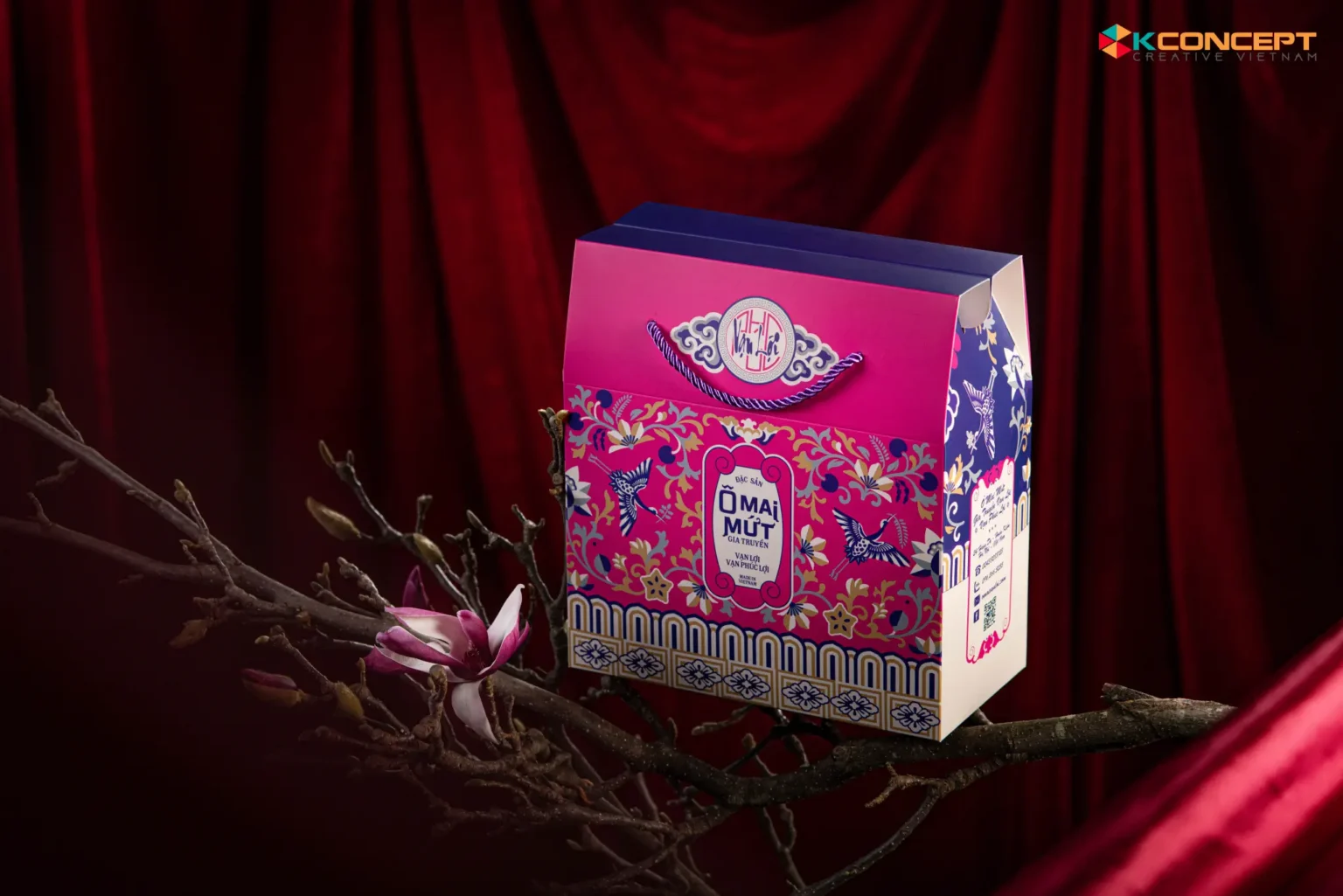Chụp Ảnh Sản Phẩm Concept – Packshot – Ô Mai Vạn Lợi