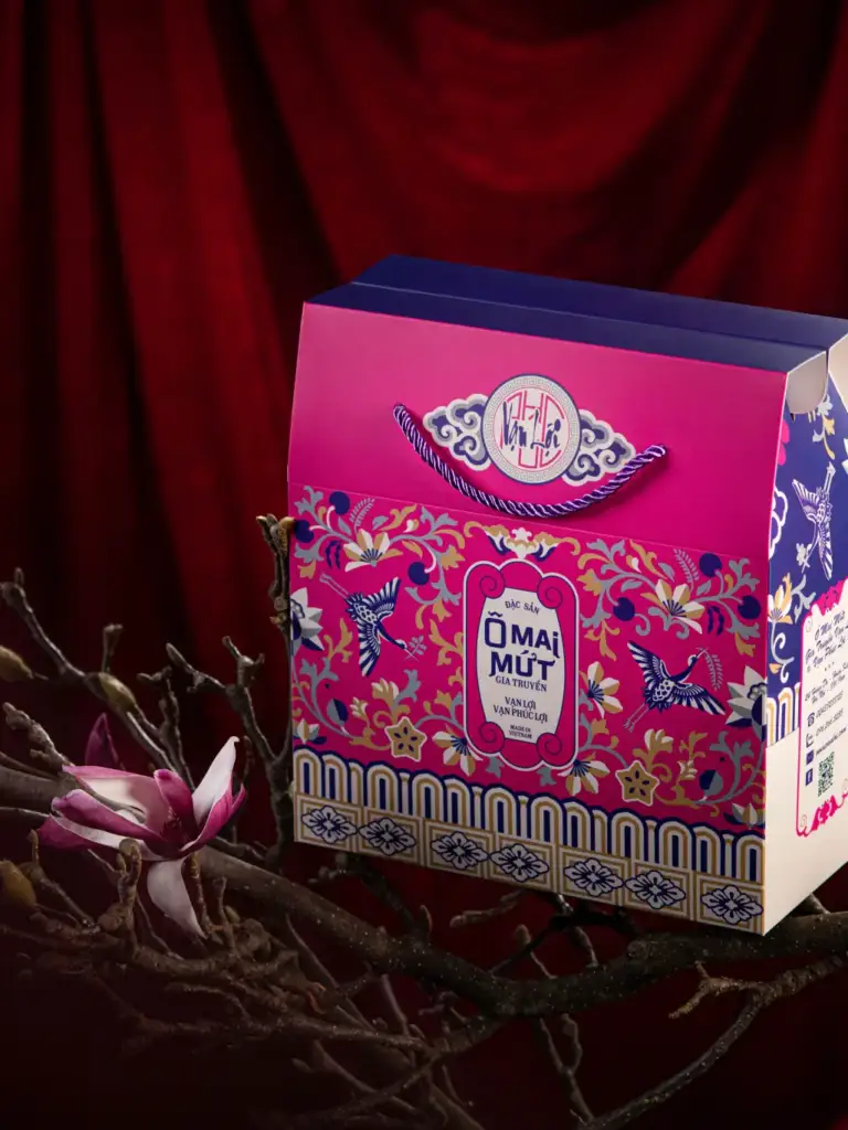 Chụp Ảnh Sản Phẩm Concept – Packshot – Ô Mai Vạn Lợi