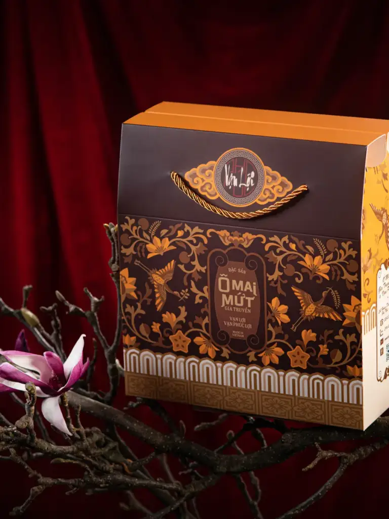 Chụp Ảnh Sản Phẩm Concept – Packshot – Ô Mai Vạn Lợi