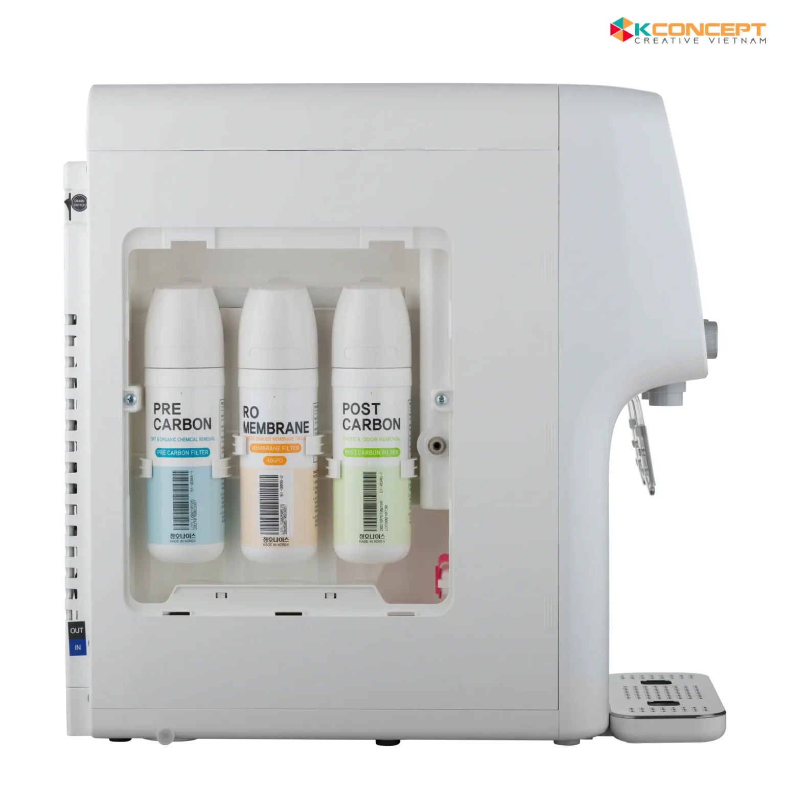 Chụp Ảnh Sản Phẩm Nền Trắng – Packshot – Máy Lọc Nước, Lọc Không Khí Cao Cấp CHUNGHO